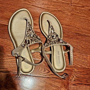 Gianni Bini Rhinestone Sandals